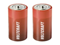 Voltcraft Lr20 Mono (D)-Batteri Alkali-Mangan 18000 Mah 1,5 V 2 St. (Vc-12941365)