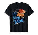 Disney Dogs Lady Life is a Walk in the Park T-Shirt