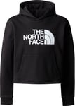 The North Face Girls' Light Drew Peak Hoodie TNF Black, XXL