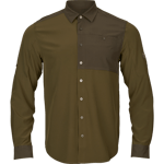 Härkila Logmar Letvægts L/S Skjorte Herre Dark Olive/Willow Green,M