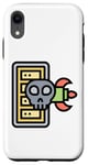 Coque pour iPhone XR DOS professionnel de cybersécurité informatique pirate informatique