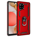 Samsung Galaxy A42      Military Armour Case    Red