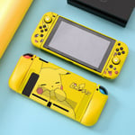 En Train De Dormir - Étui Pokemon Pikachu En Silicone Souple Avec Capuchons De Protection Pour Nintendo Switch, Contrôleur De Jeu Et Accessoires Ns