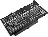 Kompatibelt med Dell Latitude E7270, 11.1V, 3300 mAh