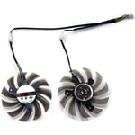 Ventilateur pour carte graphique, VGA 75 mm pour carte vidéo Sapphire HD, 6930 HD 7850 7870 ASUS GTX 570 760 770