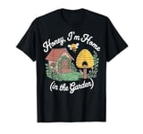 Funny Beekeeper Honey Bee American Honey Bee Gardening T-Shirt