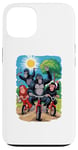 Coque pour iPhone 13 Quelle merveilleuse journée ! Planet Apes Funny