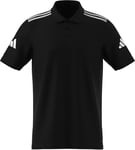 adidas Polo Homme Adulte SQUADRA25 Coton MT Noir/Blanc