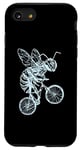 Coque pour iPhone SE (2020) / 7 / 8 Bee Cycling Vélo Drôle Animal Cool Insecte Biker Ride Bike