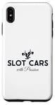 Coque pour iPhone XS Max Slot Cars avec fente pour mini voiture RC