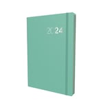 Collins Legacy 2024 Diary A5 Day To Page Diary (with Appointments) - Business Planner and Organiser - January to December 2024 Diary - Daily - Mint - CL51.61-24