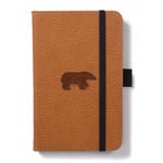 Dingbats A6 Pocket Wildlife Brown Bear Notebook - Dotted (häftad, eng)