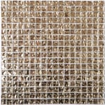 Mosaik Tenfors Kristall Guld 30x30 cm