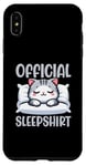 Coque pour iPhone XS Max Chemise de nuit officielle American Shorthair Funny Cat Lover