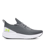 Under Armour Mens UA Shift Running Shoes in Grey White material_textile - Size UK 9