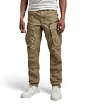 G-STAR RAW Men's Rovic Zip 3D Regular Tapered Pants, Green (smoke olive D02190-D387-B212), 28W / 32L