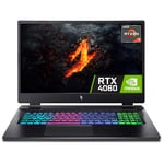 Acer Nitro 17 AN17-42 Gaming Laptop - AMD Ryzen 7 8845HS, 16GB, 1TB SSD, NVIDIA GeForce RTX 4060 8G, 17.3" QHD IPS 165Hz, Windows 11, Black