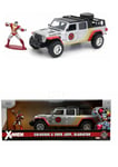 MARVEL X MEN Jeep Gladiator 2020 Colossus + Figure 1/32  "33363" JADA Neuf boite