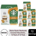 Nescafe Dolce Gusto Starbucks Coffee Pods 12 Caps, 12 Boxes