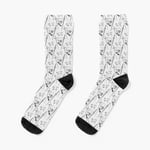 Chaussettes Taille Unique Le Motif De Trilogie De La Tombe Verrouillée Nouveauté Fantaisie Motif Fou Équipage Décontracté Pour Hommes Femmes