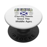 Clan McDonald Tartan Nom de famille écossais Scotland Pride PopSockets PopGrip Adhésif