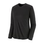 Patagonia L/S Cap Cool Merino Shirt - T-shirt femme Black XL