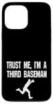 iPhone 13 Pro Max Funny 3rd Third Baseman Baseball Player Defense Field Case