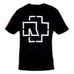 Rammstein T-Shirt Logo, XL, Produit Officiel du Groupe