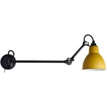 Lampe Gras N°204 L40 SW Vägglampa, Gul