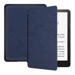 Smartdeksel for Amazon Kindle Paperwhite5 2021 6.8-toms - Marineblå