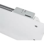 Adax Clea H el-radiator med termostat och WiFi 800W/230V, vit glas, 12 m131