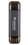 Transcend ESD310C Technologie Thunderbolt 512 Go USB Type-A vers USB Type-C USB 3.2 Gen 2x2 Noir - Neuf