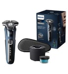 Philips Wet & Dry Electric Shaver Series 5000 with Pop-up Trimmer, Travel Case, Quick-Clean Pod & Full LED Display  S5880/50