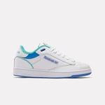 Reebok Mixte Club C BULC Sneaker, White/UNLEASHEDGREEN/KINEBLUE, 39 EU