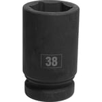 Rs Pro - Douille pour clé à choc Hexagonal, 38.0mm Carré 1 pouce ( Prix pour 1 )