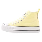 British Knights Femme Kaya Mid Basket, Jaune, 39 EU