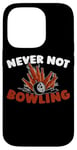 Coque pour iPhone 14 Pro Jeu De Bowling Boule - Joueur Quilles Bowling