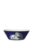 Moomin Bowl Ø15Cm The Groke Blue Arabia