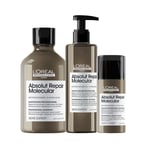 L'Orea Kit Serie Ex Absolut Repair Molecular Sh 300ml + Serum 250ml + mask 100ml