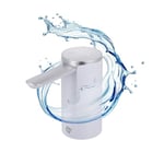 NK Distributeur d'eau avec affichage LED - Automatique, 4 volumes de distribution 200/600/800ml/continu, 1200mAh, commande tactile, bouteilles et carafes de 1,5, 10L, 11,3L, 15L, 18,9L - Couleur Blanc