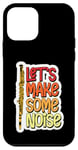 Coque pour iPhone 12 mini Let's Make Some Noise Flûte Joueur