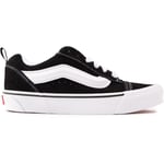 Vans Childrens Unisex Knu Skool Trainers - Black - Size UK 4