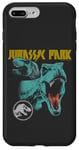 Coque pour iPhone 7 Plus/8 Plus Jurassic World T-Rex Rock Band Distressed Logo