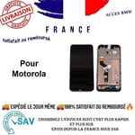 ✅ Ecran LCD et Vitre tactile Noir Avec Châssis Pour Motorola E7 Plus ✅