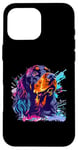 Coque pour iPhone 16 Pro Max Gordon Setter Pop Art Figurine de race de chien