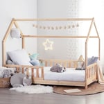 Lit Cabane Enfant atmosphera Bosco - 90 x 190 cm - Sans matelas