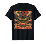 Oni Yokai Devil Mask Japanese Art Samurai Ukiyo-e T-Shirt