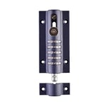 Serrure de porte Squire Combi Bolt (COMBI5) - Pêne de verrouillage à combinaison à 5 roues - Corps moulé résistant aux intempéries - Pêne coulissant inviolable - Haute sécurité (Navy Blue, 150 mm)