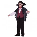 Bristol Novelty Mens Vampire Costume - 5-6 Years