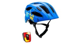 Casque de velo pour enfants de 6 a 12 ans   bleu mignon  certifie en1078